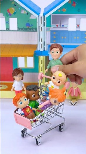 Satisfying With CoComelon Deluxe Family House Playset ASMR #satisfying #asmr #toys