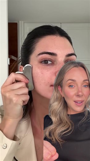 Stainless Steel Gua Sha: Kendall Jenner's Morning Routine