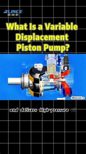 How Variable Piston Pumps Work | Swash Plate Control Explained#blince