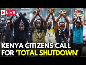 Kenya LIVE: Kenya Police Fire Tear Gas as Youth Protest Proposed Tax Hikes | Kenya Protests | N18G