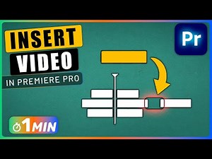 How to INSERT Video at Start or Between Other Clips in Premiere Pro