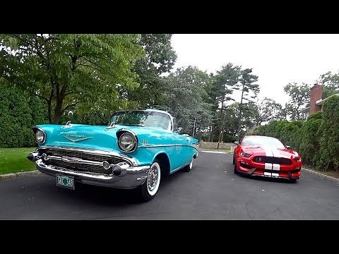 1957 Chevy Bel Air Test Drive & What's it like to drive a 50's car.