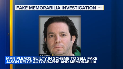 South Philadelphia man pleads guilty for role in trying to sell counterfeit Jason Kelce merchandise