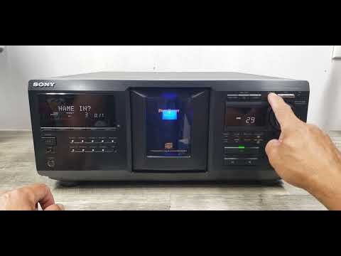 Vintage Sony CDP-CX455 400-Disc MegaStorage CD Changer/Player