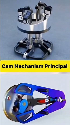 Cam Mechanism Working Principle Design #machines #mechanism #motion #mechanical #engineering