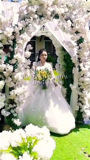 Beautiful Bride on Her Wedding Party💕 #bride #brideandgroom #weddingparty #wedding #shorts #short