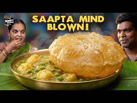 The Golden Duo: Fluffy Poories & Classic Urulai Masala |Chef Deena's Kitchen