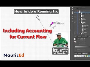 Simplest Way of How to do a Running Fix with Current Flow