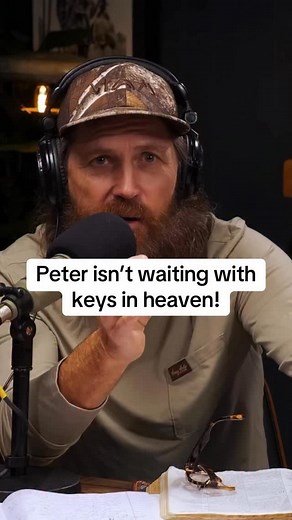 39K views · 6.3K reactions | Peter isn’t waiting at the gates with keys… He already used them in Acts 2. The Kingdom is here now because Jesus lives in us through the Spirit. If you’re in Christ—you’re already a citizen. ️ Unashamed Podcast #JaseRobertson #UnashamedPodcast #KingdomOfGod #HolySpirit #ChristianReels | Rabbit Holes for Jesus | Facebook