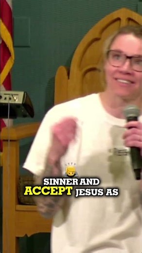 A life-changing decision of faith and salvation.