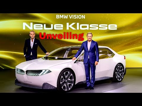 BMW Vision Neue Klasse Concept Unveiling at IAA