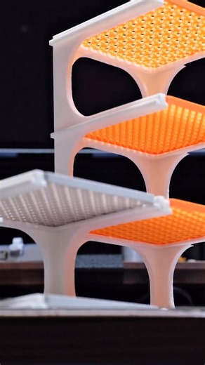 Jer. H on Instagram: "Comments below and I’ll send you the link 🔗 Meet the GridStack Modular Shelf – our latest 3D print that’s all about flexibility and style. 🟧 4 unique grid plate designs (included in the file pack) ⬜️ Infinite stacking system – expand as tall as you need ⚙️ Slot-based connectors for easy assembly 🎯 Perfect for organizing, displaying, or just making your desk look 🔥 Print it. Stack it. Make it yours."