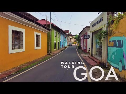 ⌊4K⌋ Walking in Goa - Exploring the Streets and Forts