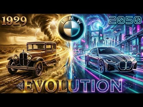 BMW 3 Series Evolution: 1929 vs 2050 (4K Visualization)