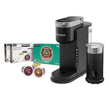 Keurig K-Cafe Barista Bar Single Serve Coffee Maker and Frother with K-Cup Pods
