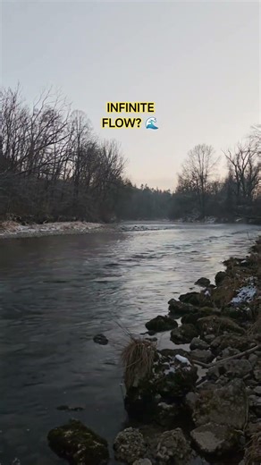 The Never-Ending River: A Perfect 4K Loop 🌊🌀 #Shorts