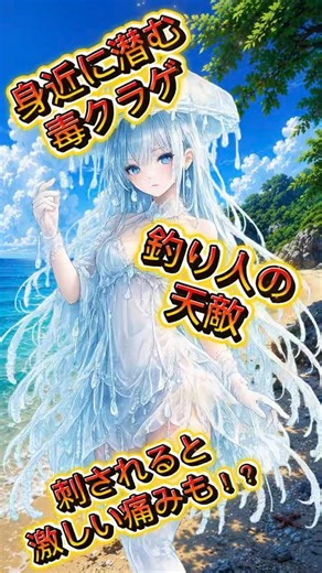 ルアーマンキラー！？西日本で大量に発生している毒クラゲ！