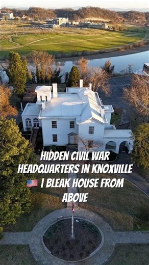 One of Knoxville’s Most Historic Homes 🇺🇸 | Bleak House Drone View