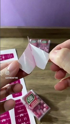 Tic tac labels using Canva template #canvatemplates