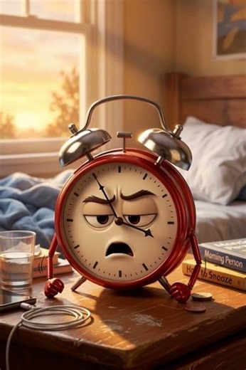 “Alarm Clock Ki Zindagi ⏰ | Snooze Ka Thappad” #alarmclock #YouTubeShorts ⏰😂