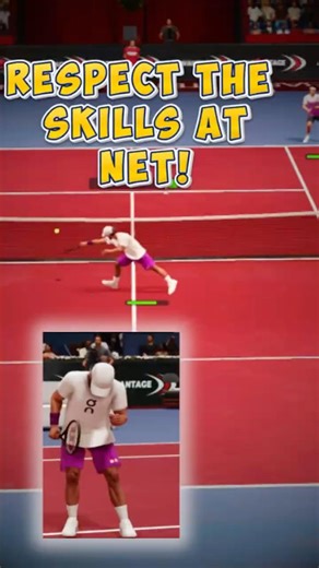 Respect the Net and Volley SKILLS Getting Roger Federer BACK!