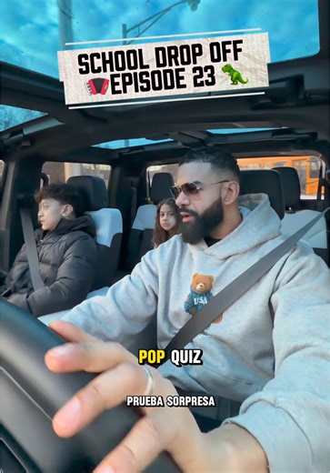 School Drop off Episode 23 🤣 #tiktokdads #alexfoxx #dominicancontentcreator #dominicansbelike @GMC @Ray-Ban