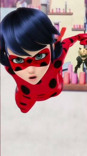 Ready for action? 💥🐞 Ladybug & Cat Noir 'Origin' battle 🐾 #miraculousshorts