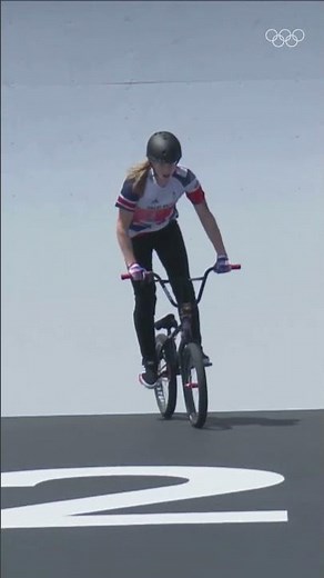 The first ever BMX freestyle Olympic champions!