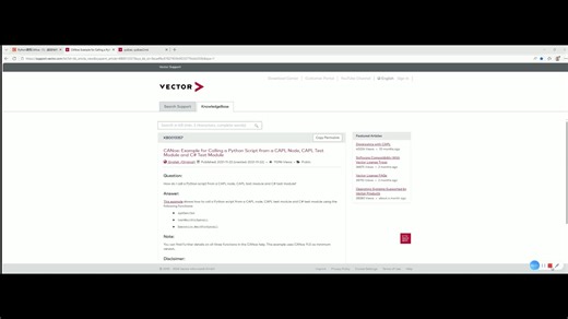 vscode配置CAPL开发环境入门分享2-使用CAPL调用Python脚本