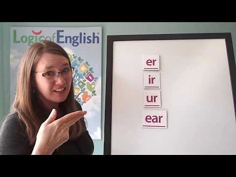 Foundations C Lite Sample: Introducing the Phonogram EAR #logicofenglish #foundations