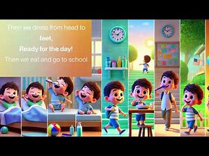 What Comes First and What Comes Next ⏳ | Daily Sequence Song for Kids