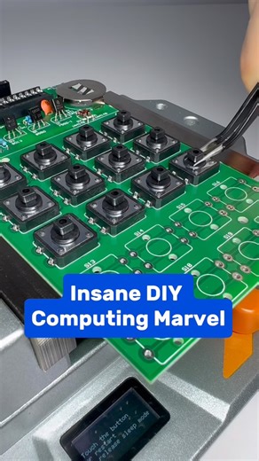 arduiNote | Crazy Advanced Computing Device - If you go back 100 Years #diy #pcb #engineering #electronics | Instagram