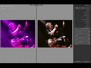 Color Correction for Concert Lighting - Fixing Extreme Color Tints in Adobe Lightroom