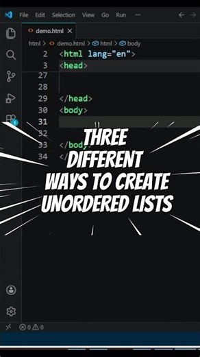 Most Beginners Only Know 1 Way to Style HTML Lists! 😱 #Shorts