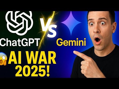 Gemini vs ChatGPT – 2025 ka sabse bada AI battle #GeminiVsChatGPT #GoogleGemini #ChatGPT2025