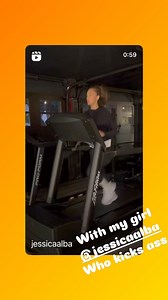 Good workout Jessica Alba 5 days in a row ! | Ramona Braganza 321 Fitness | Facebook