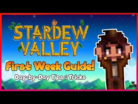 Stardew Valley : Beginner's Week One Guide
