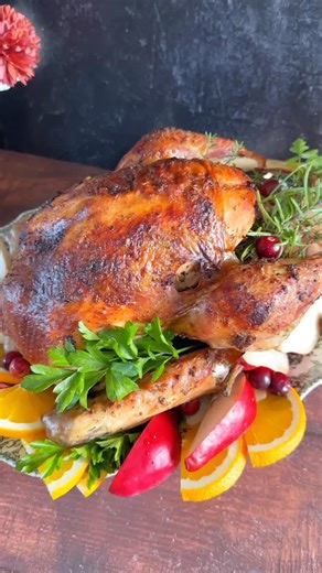 Laura Vitale on Instagram: "I promise you, this is the easiest and best turkey recipe ever ever ever. The dry brine is everything and you don’t need to baste it every 2 minutes because the herbed butter under the skin keeps that meat from drying out and just makes it so flavorful!! Full recipe, full video with instructions is on my site, comment RECIPE (no ! Or any other character next to it) and I will send you the link to it directly in your inbox without you having to even search for it! I pr