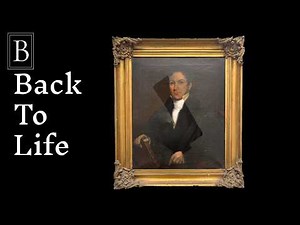 The Final Stages of a 200-year-Old Portrait Restoration | Part 3