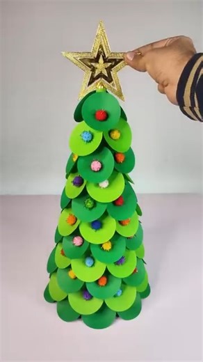 Beautiful Christmas Tree Making 🎄 Step by Step Tutorial | MNS Crafts