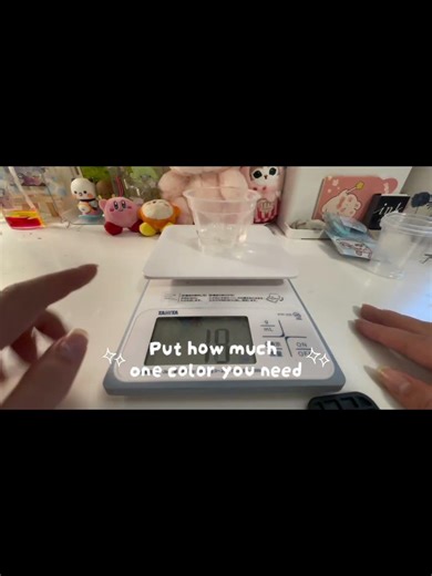 Make an silicone squishy with me!(part 1)#asmr #Sqishy #cute