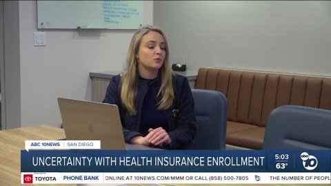 Uncertainty with health insurance enrollment