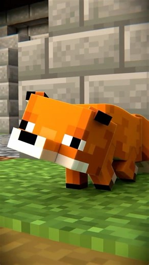 What Happened to These Foxes? #minecraft #shorts #animation