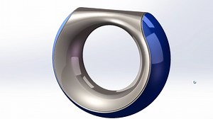 【爆款按摩仪】SolidWorks曲面命令建模实用小案例！6分钟带你一步到位！