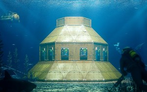 Rust——Yexom制作 我建造了一个秘密的水下碉堡