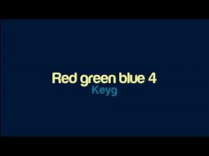 Keyg - Red green blue 4