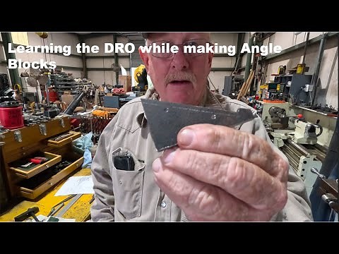 Making an Angle Block Using Dro