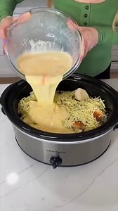 Easy breakfast in the crockpot I make a bagel casserole in the crockpot with just a few easy steps. | Allie Sparks