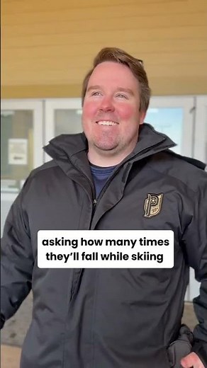 Epic ski fall 😎 babies view 🐣 #babiesview