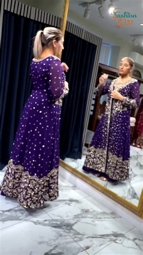 Regal Purple & Gold Gown! 💜 Trying On the Ultimate Wedding Guest Dress | Fashion Rewaj